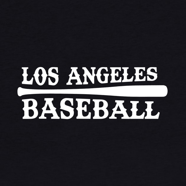 Los Angeles Baseball by Throwzack